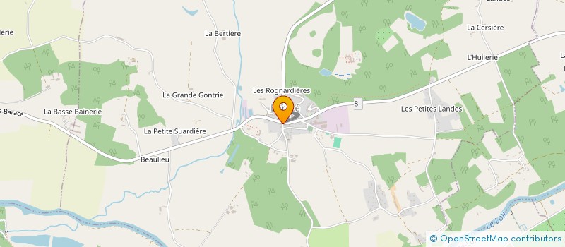 localisation de l'entreprise BEAUFILS-TOUBLANC  BARACE