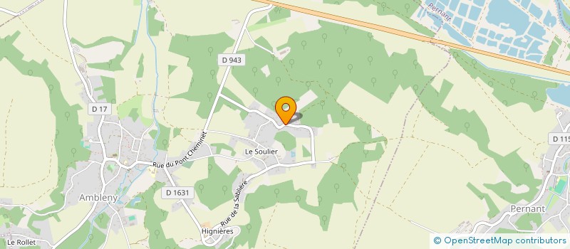 localisation de l'entreprise BEAUFORT DU SOULIER à AMBLENY