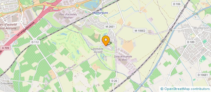 localisation de l'entreprise BEAUFORT IMMOBILIER à BAILLARGUES