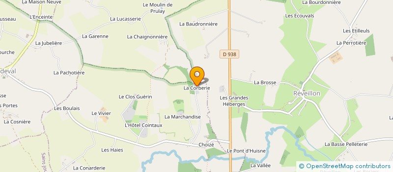 localisation de l'entreprise BEAUFRONT SA à SAINT-DENIS-SUR-HUISNE