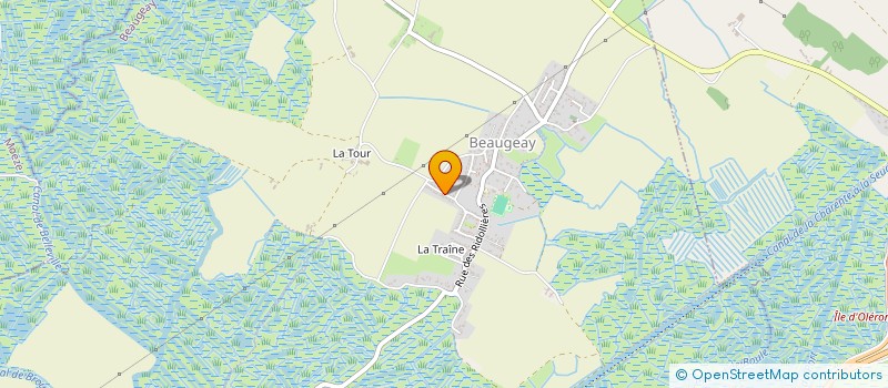 localisation de l'entreprise BEAUGEAY VOUS  BEAUGEAY