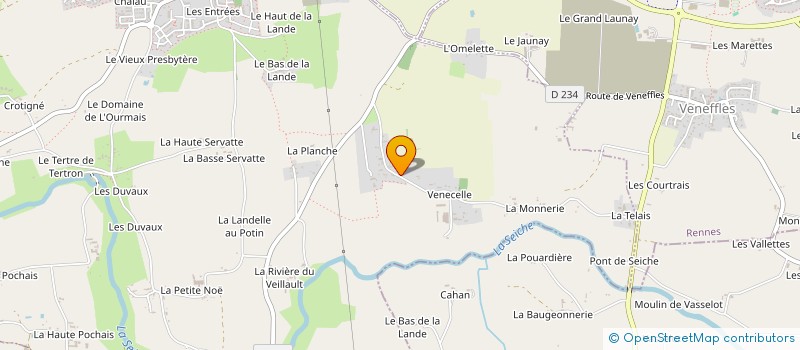 localisation de l'entreprise BEAUGENDRE  NOUVOITOU