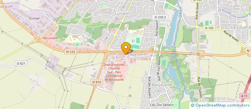 localisation de l'entreprise BEAUGENDRE SERVICES à BARJOUVILLE