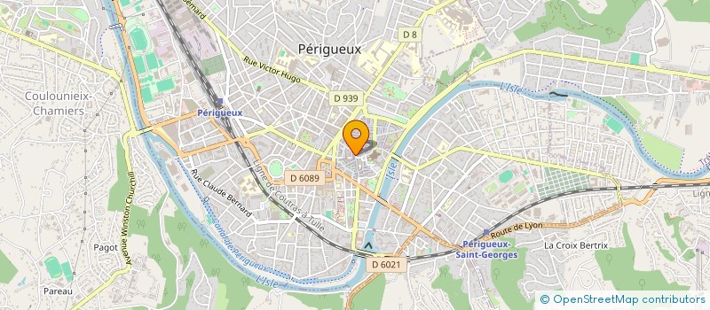 localisation de l'entreprise BEAUGIER IMMOBILIER à PERIGUEUX