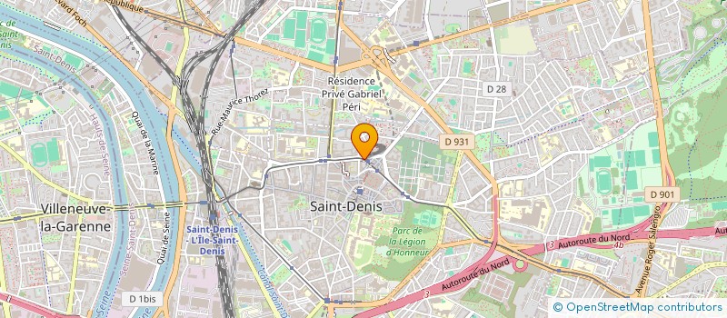 localisation de l'entreprise BEAUGOCITE à SAINT-DENIS