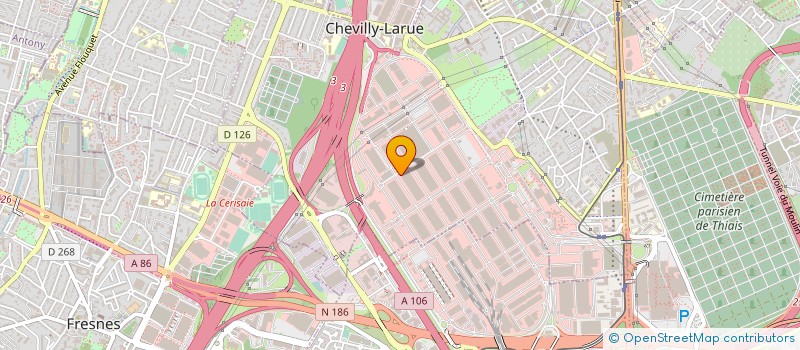 localisation de l'entreprise BEAUGRAIN  CHEVILLY-LARUE