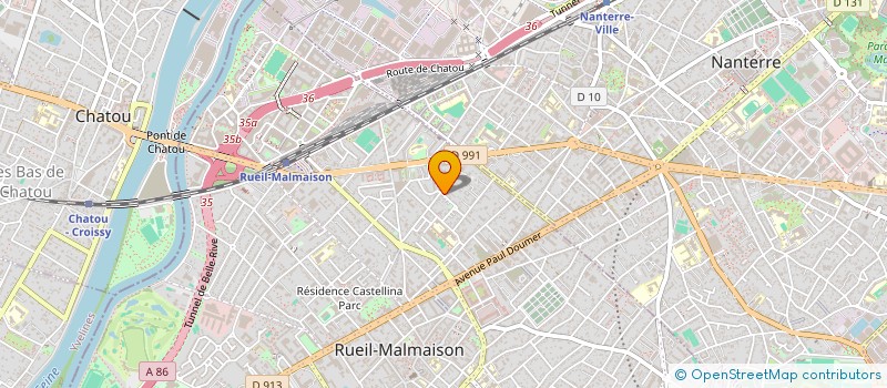 localisation de l'entreprise BEAUGRAND CONSULTING à RUEIL-MALMAISON