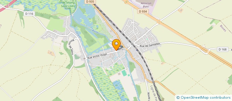 localisation de l'entreprise BEAUGRAND - IMMOBILIER à BOVES