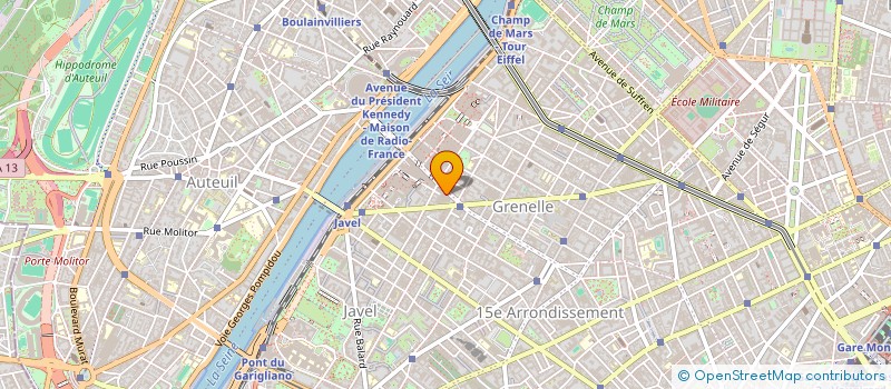 localisation de l'entreprise BEAUGRENELLE FOOD  PARIS