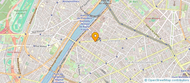 localisation de l'entreprise BEAUGRENELLE IMMOBILIER  PARIS