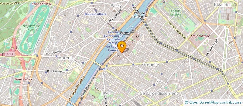 localisation de l'entreprise BEAUGRENELLE OPTIQUE  PARIS