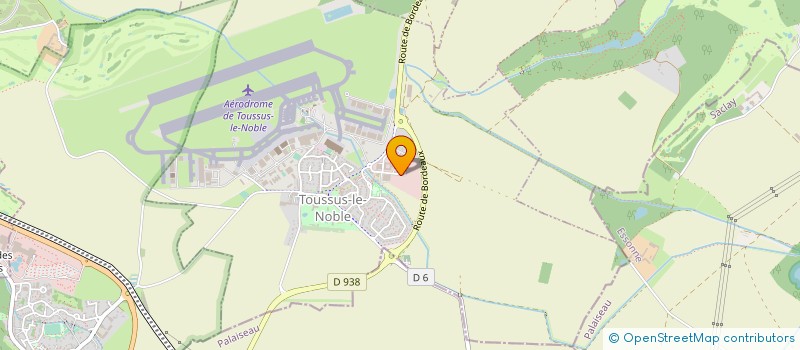 localisation de l'entreprise BEAUHAIRE ET NEGOCE INDUSTRIE B.N.I.  LE MESNIL-SAINT-DENIS