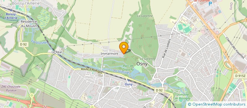 localisation de l'entreprise BEAUJEAN MAITRISE D'OEUVRE à OSNY