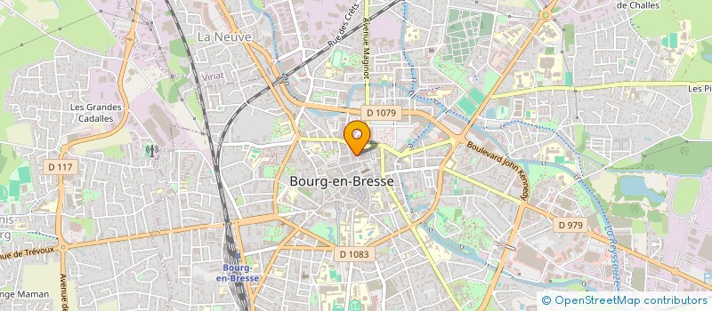 localisation de l'entreprise BEAUJEU 21 à BOURG-EN-BRESSE