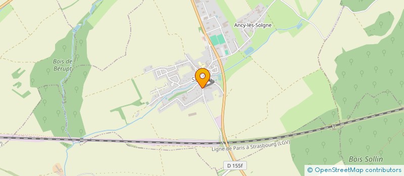 localisation de l'entreprise BEAUJHOFF IMMOBILIER  SOLGNE