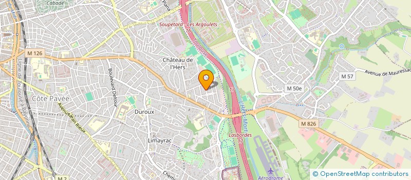 localisation de l'entreprise BEAUJOI  TOULOUSE