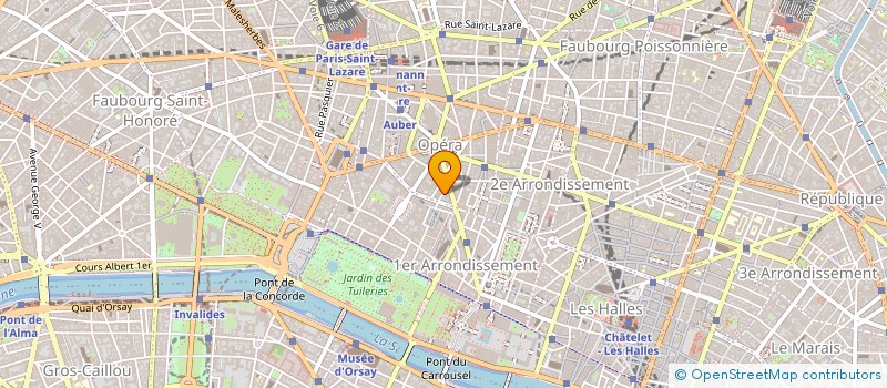 localisation de l'entreprise BEAUJOIN TAILLEUR  PARIS