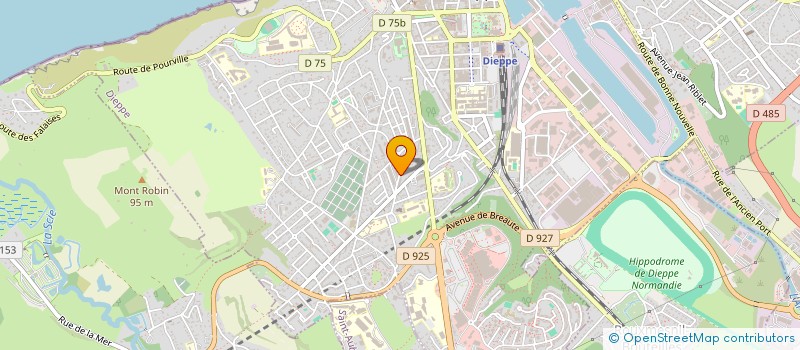 localisation de l'entreprise BEAUJOIRE  DIEPPE