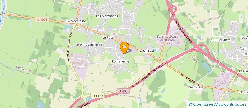 localisation de l'entreprise BEAUJOLAIS HABITAT SERVICES à REPLONGES