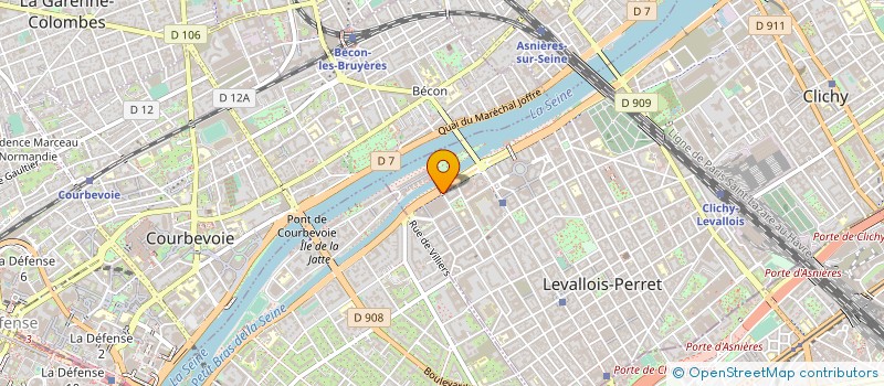 localisation de l'entreprise BEAUJON IMMOBILIER à LEVALLOIS-PERRET