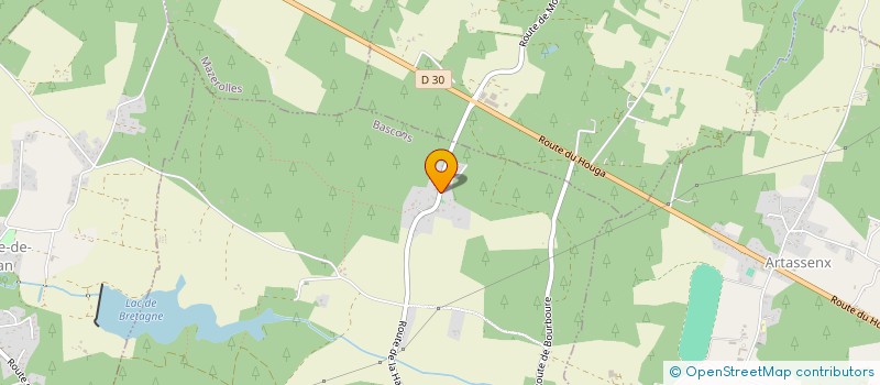 localisation de l'entreprise BEAUJOUR EVENT  BASCONS