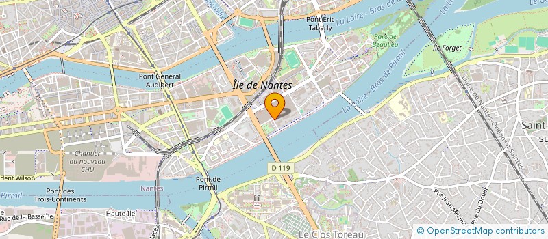 localisation de l'entreprise BEAULAND à NANTES