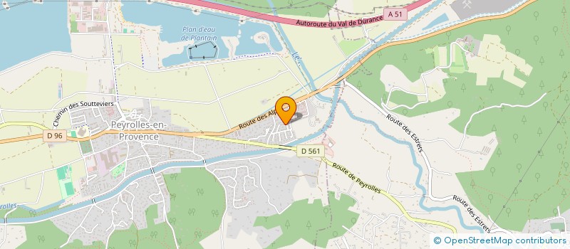 localisation de l'entreprise BEAULE SIERRA REPRESENTATION NEGOCE INTERNATIONAL  PEYROLLES-EN-PROVENCE