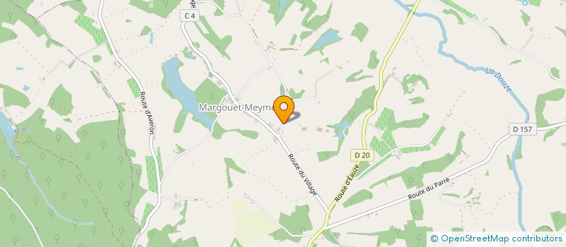localisation de l'entreprise BEAULIEU  MARGOUET-MEYMES
