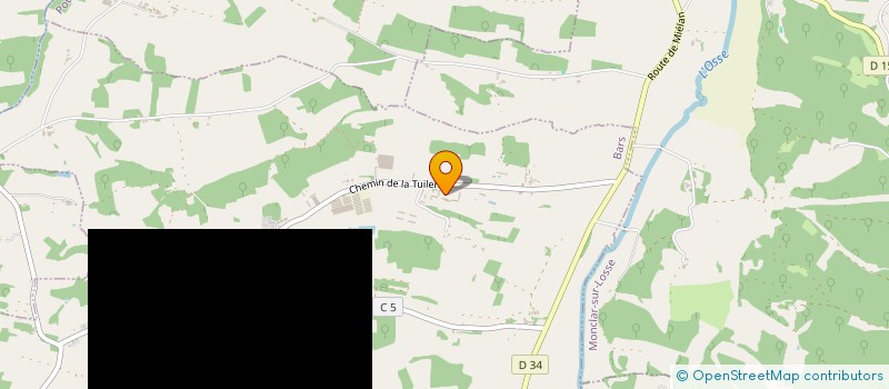 localisation de l'entreprise BEAULIEU  SAINT-MARTIN