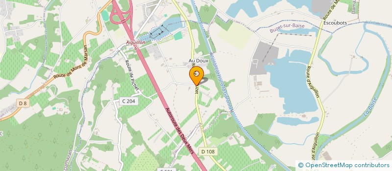 localisation de l'entreprise BEAULIEU  PUCH D'AGENAIS