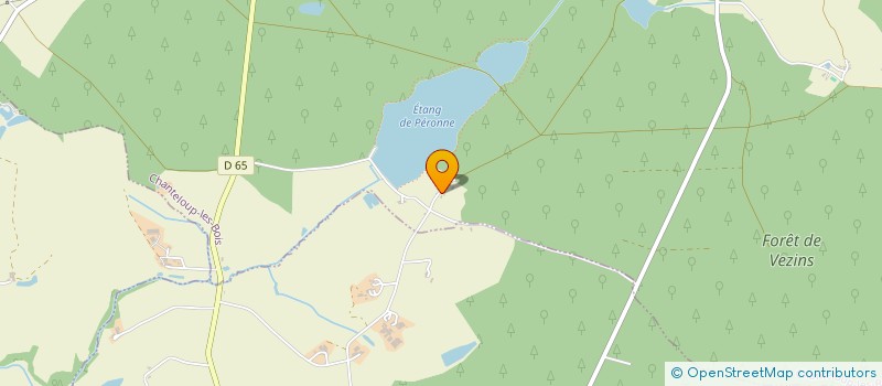 localisation de l'entreprise BEAULIEU  CHANTELOUP LES BOIS