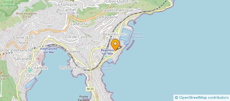 localisation de l'entreprise BEAULIEU CHANGE INTERNATIONAL à BEAULIEU-SUR-MER