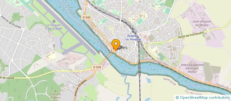 localisation de l'entreprise BEAULIEU DIFFUSION à ETAPLES
