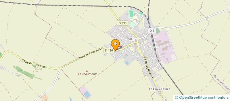 localisation de l'entreprise BEAULIEU EARL à PATAY