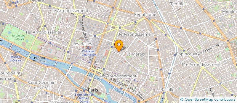 localisation de l'entreprise BEAULIEU HABITAT CONCEPT  PARIS