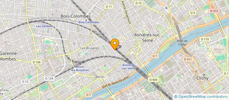 localisation de l'entreprise BEAULIEU SFLP à ASNIERES-SUR-SEINE