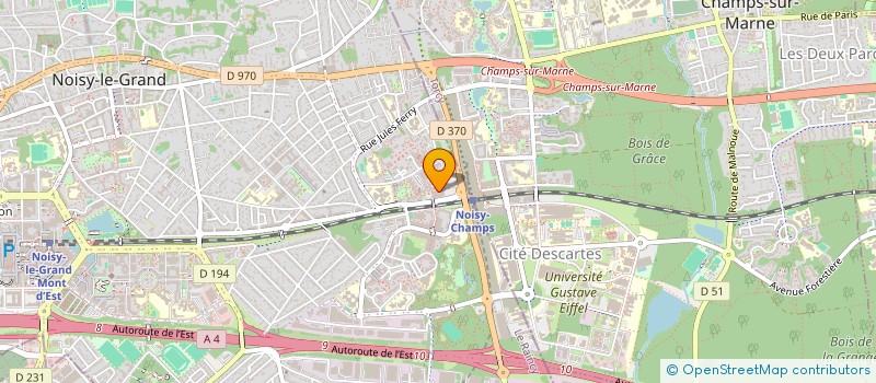 localisation de l'entreprise BEAULIMAY  NOISY-LE-GRAND