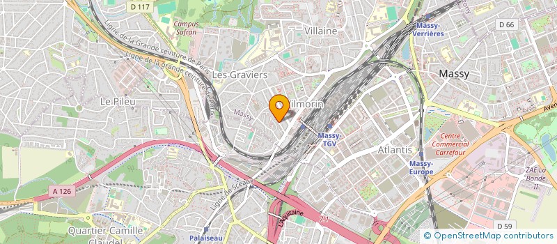 localisation de l'entreprise BEAULT MAGALI  ORSAY