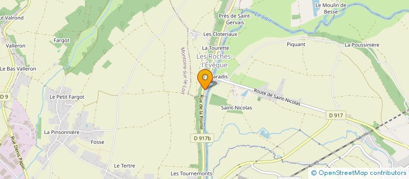 localisation de l'entreprise BEAUMANOIR  LAVARDIN