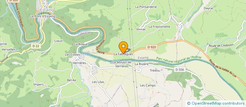 localisation de l'entreprise BEAUMANOIR  ESTAING