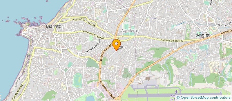 localisation de l'entreprise BEAUMANOIR à BIARRITZ
