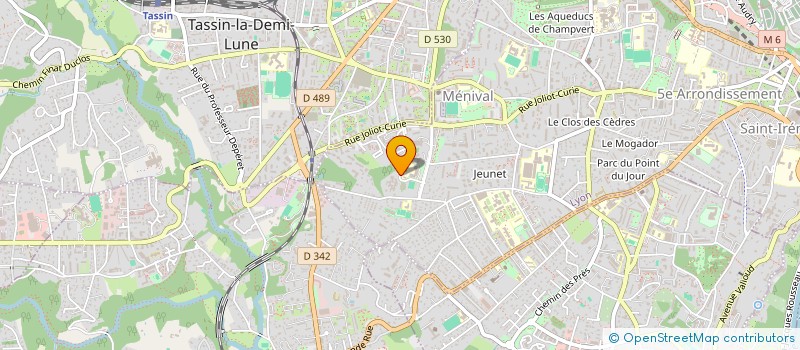 localisation de l'entreprise BEAUMARCHAIS BASKET LYON METROPOLE à LYON