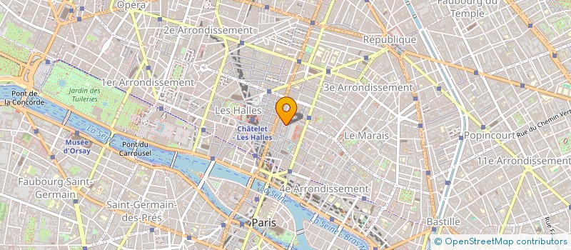localisation de l'entreprise BEAUMARLY à PARIS