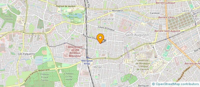 localisation de l'entreprise BEAUMARTIN  MERIGNAC