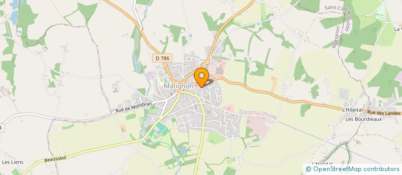 localisation de l'entreprise BEAUMIER MARGAIN  MATIGNON