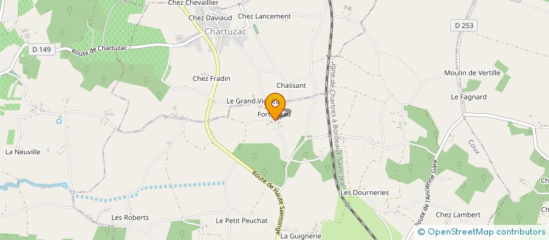 localisation de l'entreprise BEAUMONT à COUX