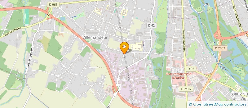 localisation de l'entreprise BEAUMONT à VILLEMANDEUR