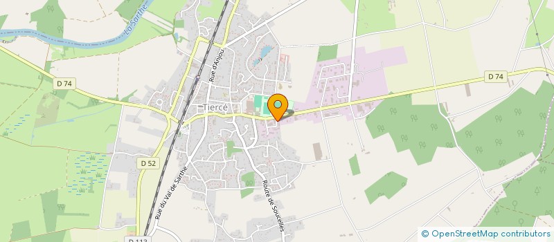 localisation de l'entreprise BEAUMONT à TIERCE