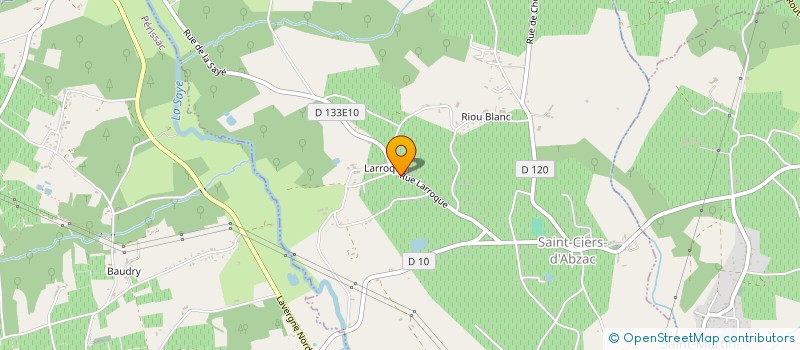 localisation de l'entreprise BEAUMONT  SAINT-CIERS-D'ABZAC