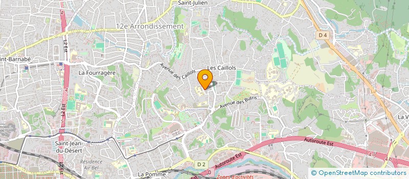 localisation de l'entreprise BEAUMONT CAPITAL  MARSEILLE